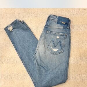 MOTHER Denim Straight Jeans
